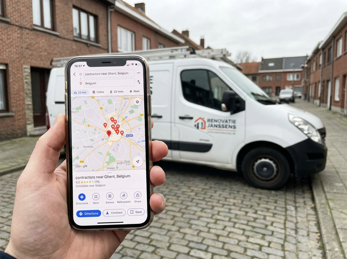 Lokale SEO voor aannemers: gevonden worden in jouw regio zonder advertenties